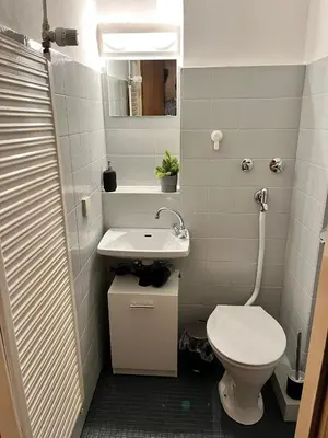 Ein Badezimmer in der Unterkunft MN City Apartment inkl WiFi