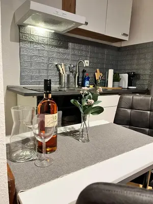 Küche/Küchenzeile in der Unterkunft MN City Apartment inkl WiFi