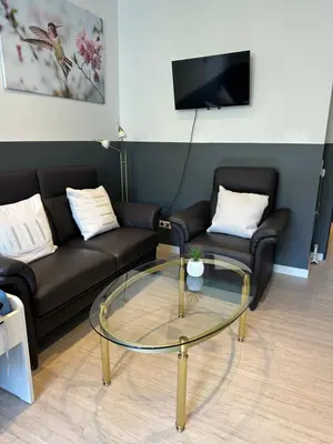 TV/Unterhaltungsangebot in der Unterkunft Modernes Apartment 8 in Dortmund
