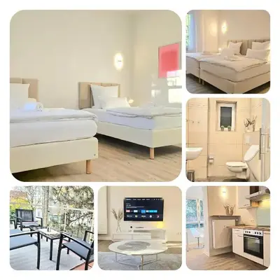 122qm-Apartment - 4 Zimmer I Zentral I Küche I Balkon I Parken I WLAN