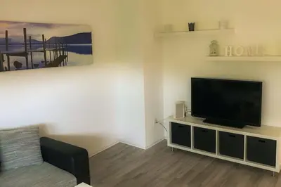 TV/Unterhaltungsangebot in der Unterkunft Über den Dächern Gelsenkirchens - Nähe Arena