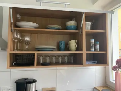 Küche/Küchenzeile in der Unterkunft Appartement No1
