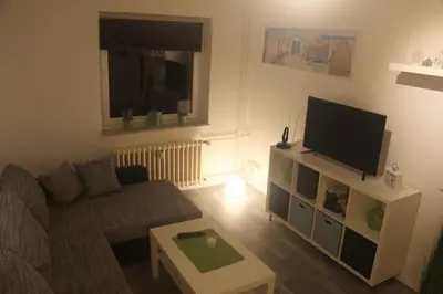 TV/Unterhaltungsangebot in der Unterkunft Schöne 2,5 Raum Wohnung Nähe Veltinsarena