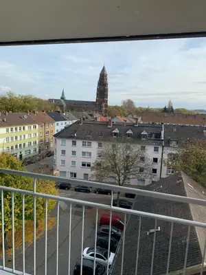 Ein allgemeiner Blick auf Gelsenkirchen oder ein Stadtblick von der Ferienwohnung aus