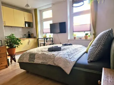 TV/Unterhaltungsangebot in der Unterkunft Gemütliches Studio nahe Stadion, Westfalenhalle & Innenstadt