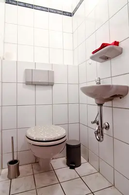Ein Badezimmer in der Unterkunft Top Apartmentwohnungen Heiligenhaus