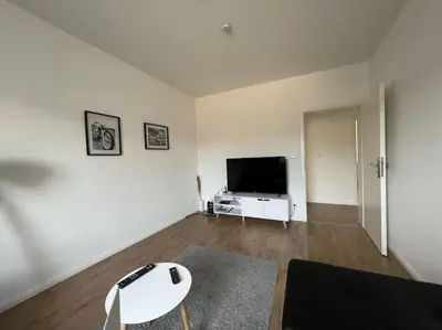 TV/Unterhaltungsangebot in der Unterkunft Moderne zentrale Wohnung