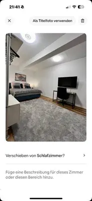 Ein Bett oder Betten in einem Zimmer der Unterkunft Zeitperlewohnen Ocean