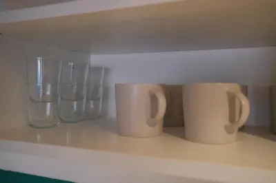 Kaffee-/Teezubehör in der Unterkunft Altes Höfchen