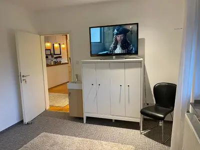 TV/Unterhaltungsangebot in der Unterkunft FeWo am Ring