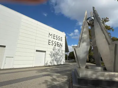 Grundriss der Unterkunft Messe Essen, Modernes Apartment mit Küche, Balkon & Self-Check-in