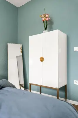Ein Bett oder Betten in einem Zimmer der Unterkunft Smart Home - Near Essen, Oberhausen, Bottrop - Perfect for 6 Guests! Balcony - Netflix - Smart TV