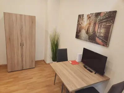TV/Unterhaltungsangebot in der Unterkunft Monteurwohnung Nähe MoviePark