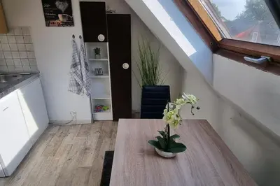 Küche/Küchenzeile in der Unterkunft Monteurwohnung in Marl - Lipper 70 - DGL