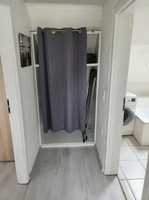 Ein Badezimmer in der Unterkunft Monteurwohnung in Marl - Lipper 70 - 1OGR