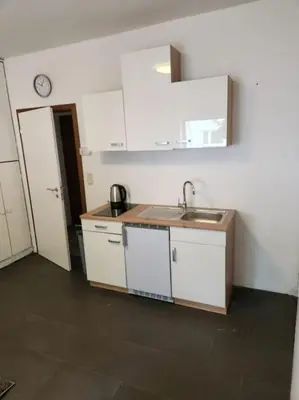 Küche/Küchenzeile in der Unterkunft Monteurwohnung in Marl - Lipper 70 - 1OGL