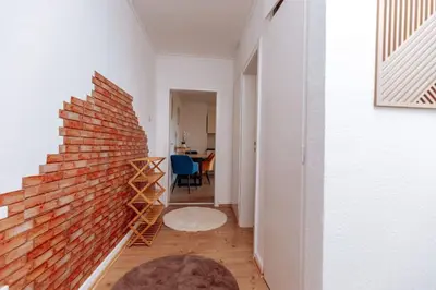 Grundriss der Unterkunft brick & cozy - City - Netflix - Wifi - 4 Person