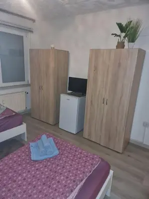 Ein Bett oder Betten in einem Zimmer der Unterkunft Monteurwohnung in Marl - Kamp 13 - EGL