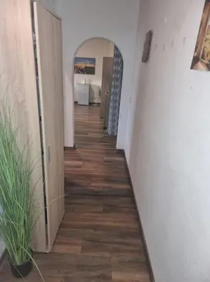 Küche/Küchenzeile in der Unterkunft Monteurwohnung in Marl - Kamp 13 - 2OGM