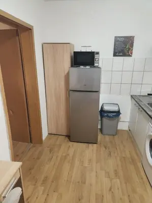 Küche/Küchenzeile in der Unterkunft Monteurunterkunft Nähe CentrO Oberhausen - EGR