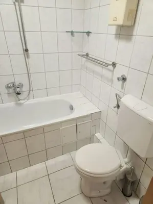 Ein Badezimmer in der Unterkunft Monteurunterkunft Nähe CentrO Oberhausen - EGR