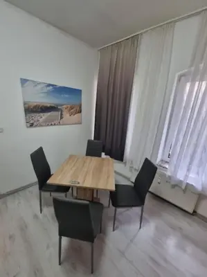 Ein Sitzbereich in der Unterkunft Monteurunterkunft Nähe CentrO Oberhausen - 2OGL
