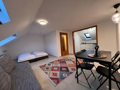Ein Sitzbereich in der Unterkunft City Apartment - Business&Uni - FREE WIFI