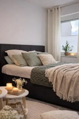 Ein Bett oder Betten in einem Zimmer der Unterkunft Komfort-Apartment für Geschäfts- & Städtereisen