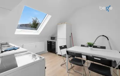 Küche/Küchenzeile in der Unterkunft BEGE APARTMENTS SmartWork Lodge