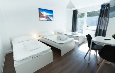 Ein Sitzbereich in der Unterkunft BEGE APARTMENTS Corporate Nest