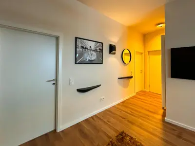 TV/Unterhaltungsangebot in der Unterkunft Luxusapartment, Kornmarkt, Stadtmitte, Zentral