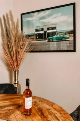Getränke in der Unterkunft Luxusapartment, Kornmarkt, Stadtmitte, Zentral