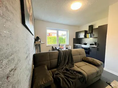 Küche/Küchenzeile in der Unterkunft PrimeTime Suite für 4 mit Küche, WIFI und Parkplatz