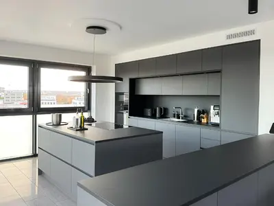 Küche/Küchenzeile in der Unterkunft Infinity Apartment Essen