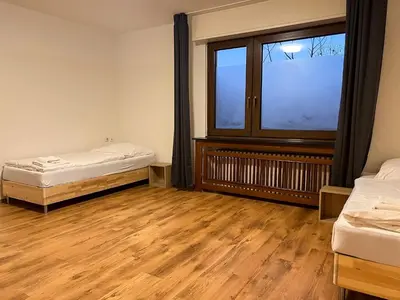 Ein Bett oder Betten in einem Zimmer der Unterkunft T&K Apartments - Duisburg - 1-3 Zimmer Apartments