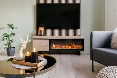 Ein Sitzbereich in der Unterkunft Design Apartment - Küche - Komfort - Zentral