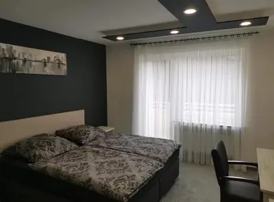 Ein Bett oder Betten in einem Zimmer der Unterkunft Bentheimer Hof