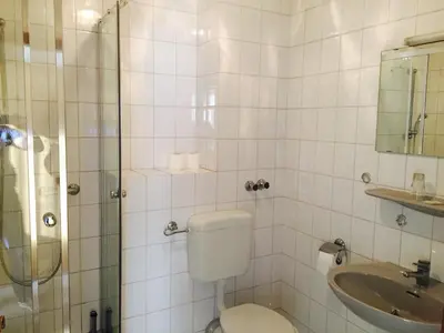Ein Badezimmer in der Unterkunft Hotel Restaurant Mirena