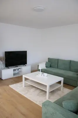 TV/Unterhaltungsangebot in der Unterkunft Apartment auf Schalke
