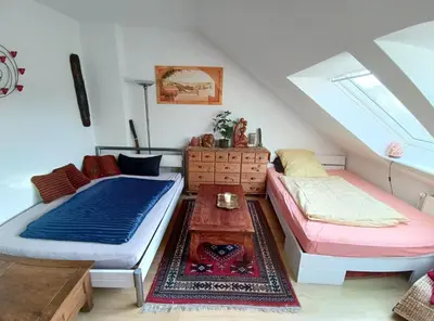Ein Bett oder Betten in einem Zimmer der Unterkunft Welcome Home