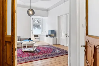 TV/Unterhaltungsangebot in der Unterkunft Gründerzeit Domizil Altbau Neu