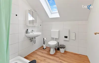 Ein Badezimmer in der Unterkunft BEGE APARTMENTS Work Life Lodge
