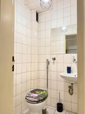 Ein Badezimmer in der Unterkunft 2 Minuten von Hauptbahnof