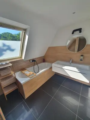 Ein Badezimmer in der Unterkunft Infinity Homes Essen Kettwig