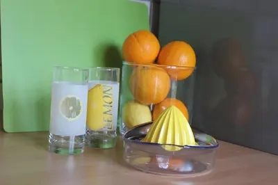 Getränke in der Unterkunft Sunshine-Flat Düsseldorf-Ratingen