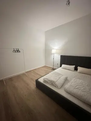 Ein Bett oder Betten in einem Zimmer der Unterkunft Apartment in Hagen