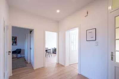 Grundriss der Unterkunft Top modernes Apartment am Zoo