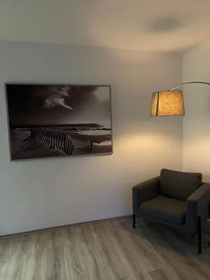 Ein Sitzbereich in der Unterkunft areahome