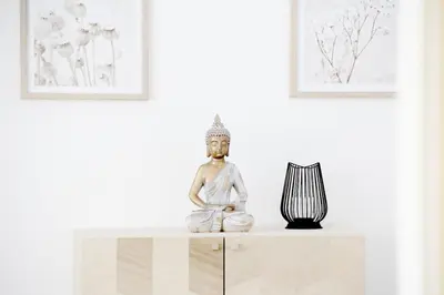 Grundriss der Unterkunft Asia Suite l 3 Schlafzimmer I Sauna l 400m bis Uni I Messe I IGA 27