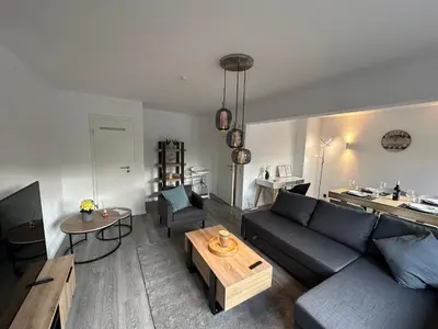 TV/Unterhaltungsangebot in der Unterkunft 22-stilvolles, renoviertes Apartment in Super Lage von Herten, direkt am Volkspark!
